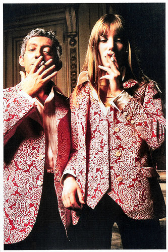 Serge Gainsbourg and Jane Birkin