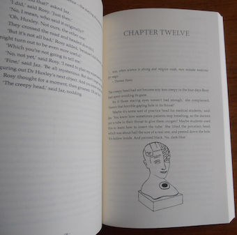 'Dr Huxley's Bequest' pages