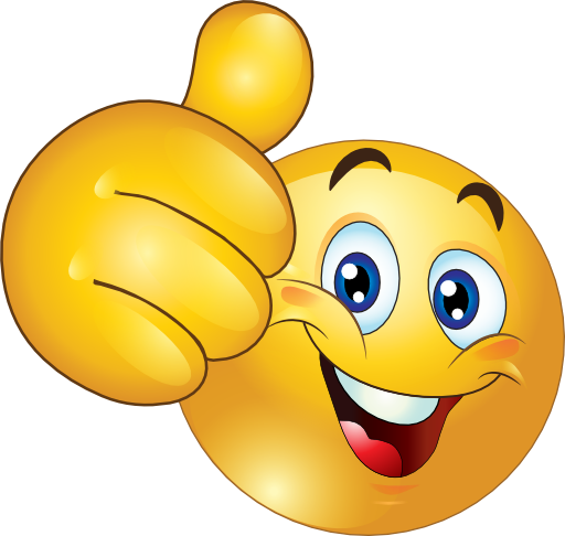 Image result for smiley face and thumbs up