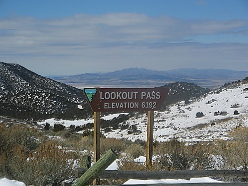 Lookout Pass - Pony Express Trail