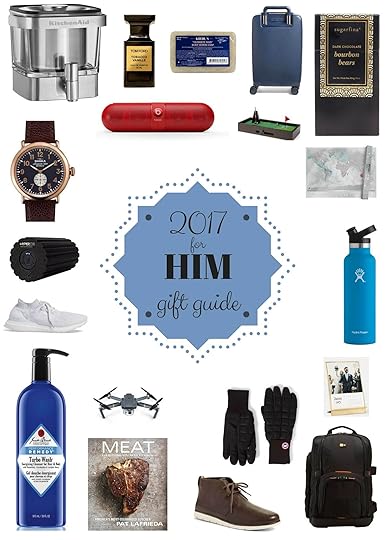 2017 holiday gift guide for him I howsweeteats.com #giftguide #holiday #christmas
