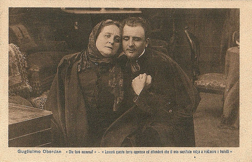 Alberto Collo and Ida Carloni Talli in Guglielmo Oberdan, il martire di Trieste