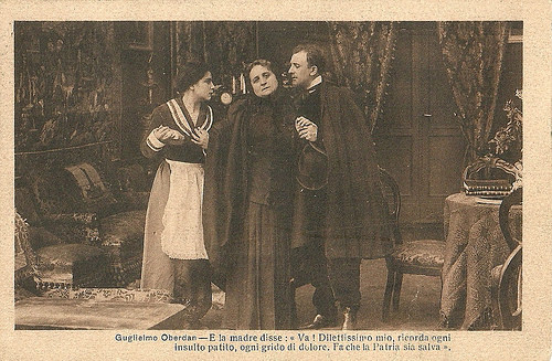 Alberto Collo and Ida Carloni Talli in Guglielmo Oberdan, il martire di Trieste