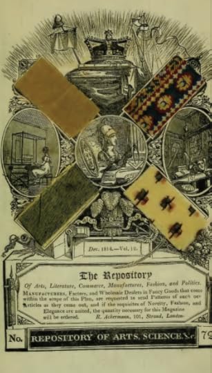 Ackermann's December 1814 fabric samples