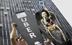 Anti-Uber protests