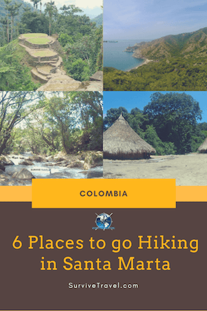 Breathtaking Santa Marta Hikes, Colombia, Pin1
