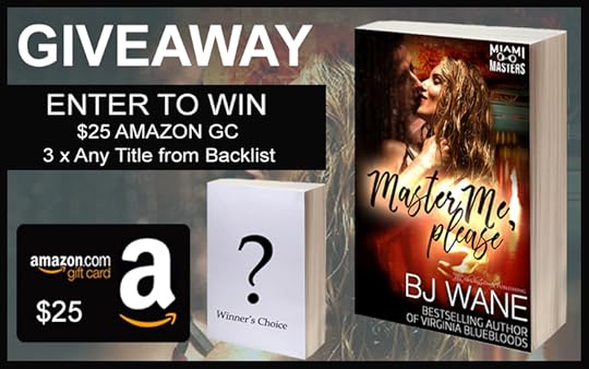 Master Me, Please Giveaway Graphic
