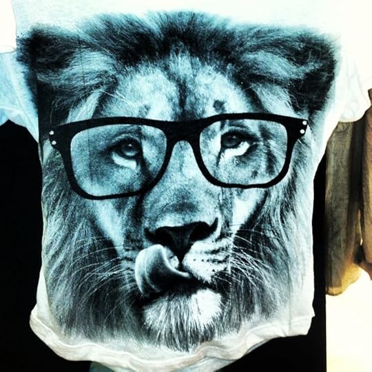 Image result for the nerdy lion