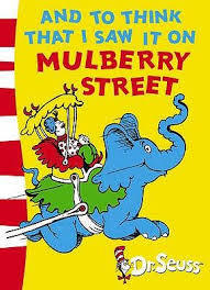Recently, in light of our collective efforts to be more culturally sensitive, this book (which was brought to mind by the title of this prompt) is being banned because a mural in the Dr. Suess Museum depicted a scene from this book has been deemed racist. The mural, or that section of the mural, is being replaced. I am not sure where this leaves this first book by the beloved Dr. Seuss. To read or not to read it, is a question for you to decide. To ban it is shut the door on an important conversation.  (As Theo is long gone, he can't weigh in on the discussion.)
