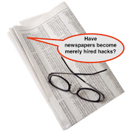  Has Profit Turned Newspapers into Hired Hacks?
