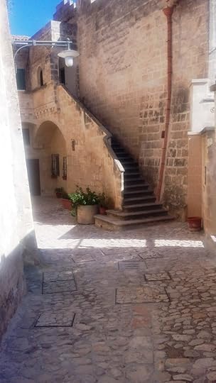 Stone steps at Matera