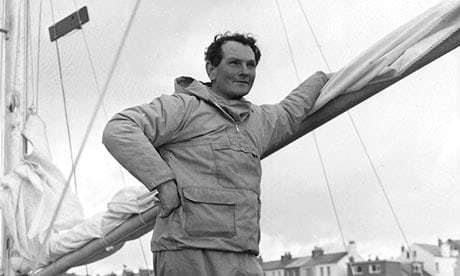 Donald Crowhurst on board the Teignmouth Electron. The boat was discovered unmanned in July 1969. Photograph: Eric Tall/Getty Images