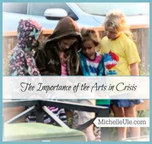 arts in crisis, the importance of arts in crisis, Santa Rosa fires, children, dancing, singing, drawing, coloring, Mad Libs