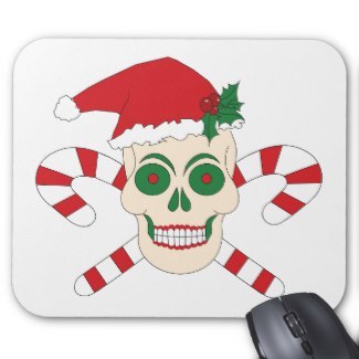 Creepy Christmas Mousepad