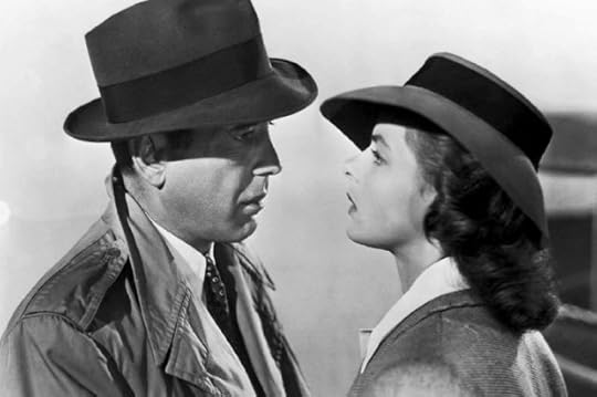 Humphrey Bogart and Ingrid Bergman in 