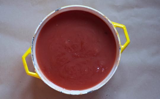 finished homemade quince butter