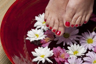 How to get smooth feet.