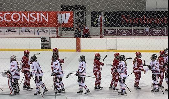 Handshake line, Wisconsin v. Northeastern