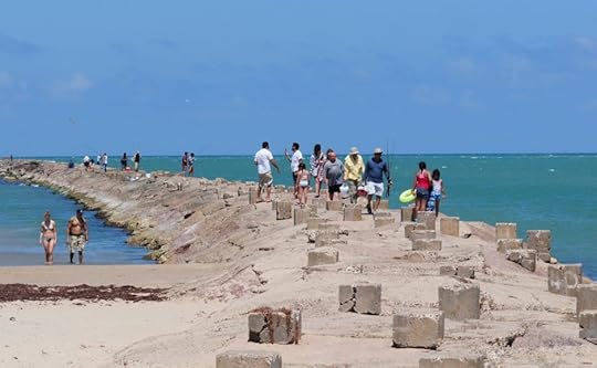 South Padre Island fishing people 