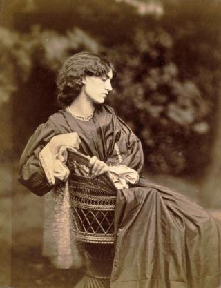A photograph of Jane Morris
