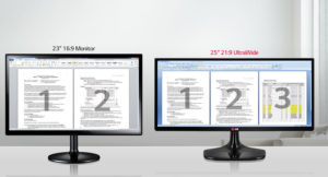 ultrawide monitor