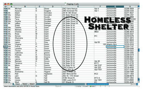 Caging the homeless!