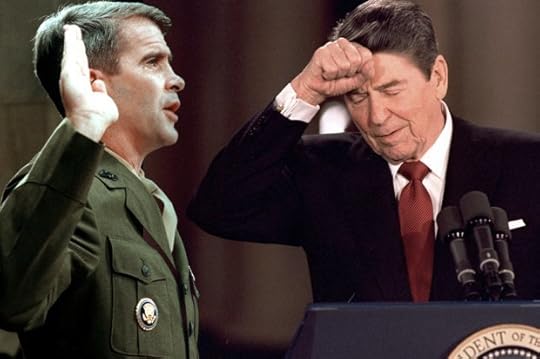 Oliver North; Ronald Reagan