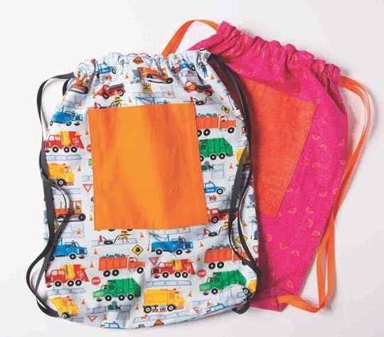Nancy Zieman's New I Sew For Fun Program Drawstring Backpack