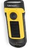 Ivation Solar & Hand Crank Rechargeable Flashlight, 3 LED Waterproof IPX6 Torch and 3 Light Modes for Indoor Outdoor, Camping, Emergency, No Batteries Needed