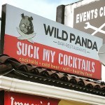 Bar sign: Suck My Cocktails