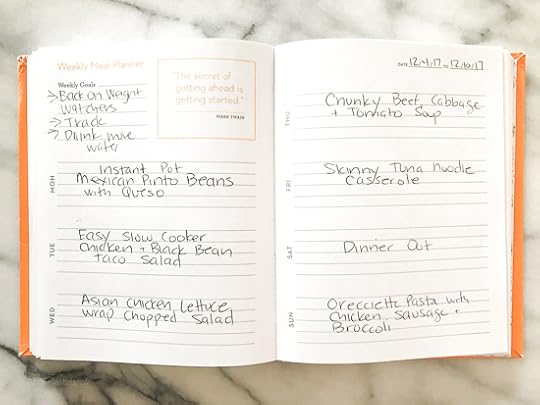 Skinnytaste Dinner Plan (Week 102)