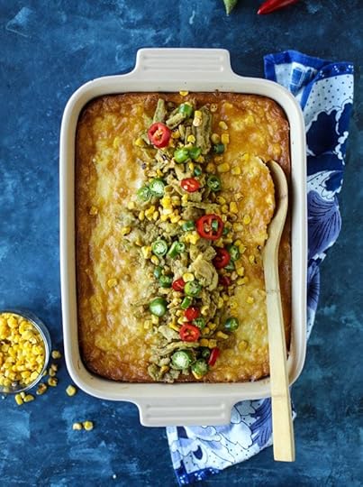 jalapeño corn soufflé I howsweeteats.com