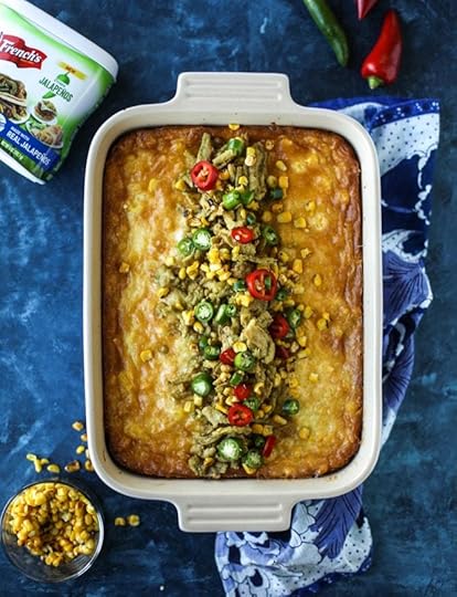 jalapeño corn soufflé I howsweeteats.com