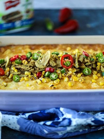 jalapeño corn soufflé I howsweeteats.com