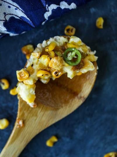 jalapeño corn soufflé I howsweeteats.com