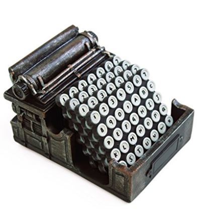 5 Typewriter Coasters