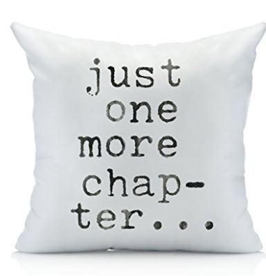 10 Just One More Chapter THrow Pillow