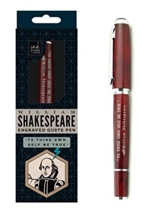 12 SHakespeare Quote Pen