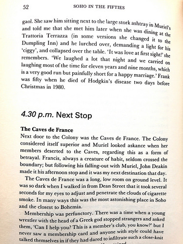 Section about Frank Norman from 'Soho In The Fifties' by Daniel Farson 2/2