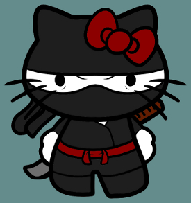 Image result for hello kitty ninja
