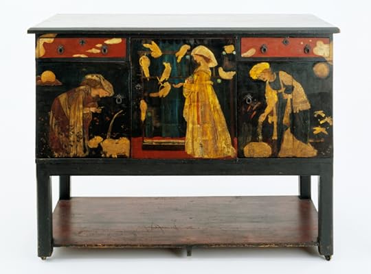 Ladies & Animals sideboard by Edward Burne-Jones