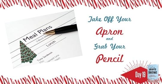 meal planning at Christmas