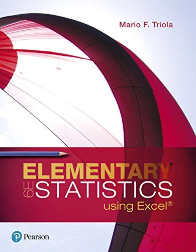 Elementary Statistics Using Excel 