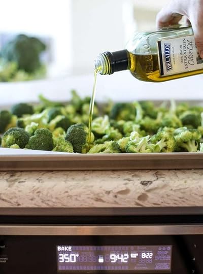 roasted broccoli gruyere cheese soup I howsweeteats.com