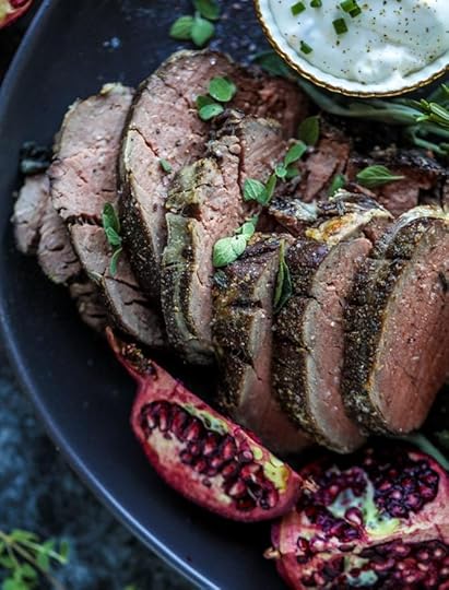 herb and butter roasted beef tenderloin I howsweeteats.com #beef #tenderloin #christmas #holidays #filet