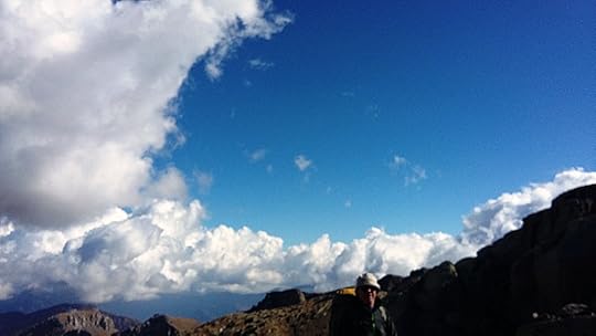 Arch of clouds, suggesting a tempestuous climate