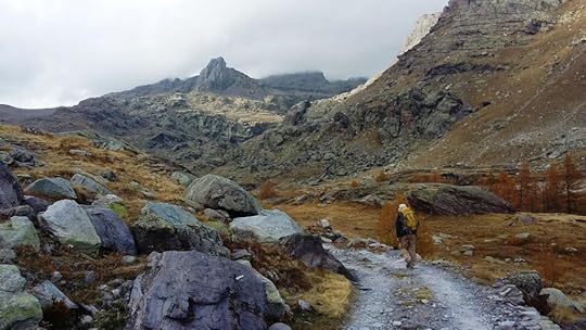 Jean-Claude on a trail in the Valley