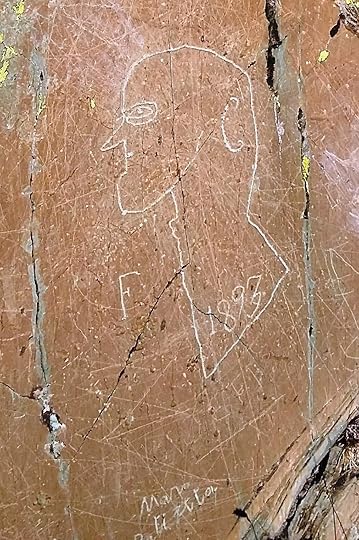 More historically recent graffiti in the Valley