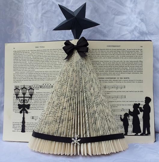 Christmas Book Art