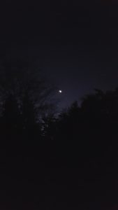 The Moon, Jupiter, and Mars